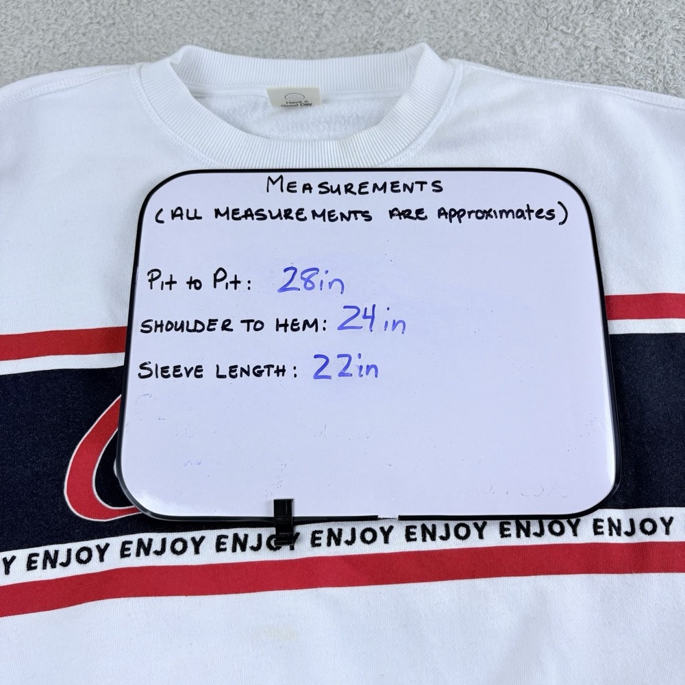 Coca Cola PacSun Crewneck Sweatshirt Mens Medium White Red Black Logo Y2K Style - Picture 7 of 14